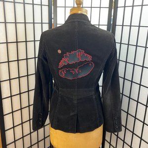 Vintage Embroidered Corduroy Jacket - Wallys Picks
